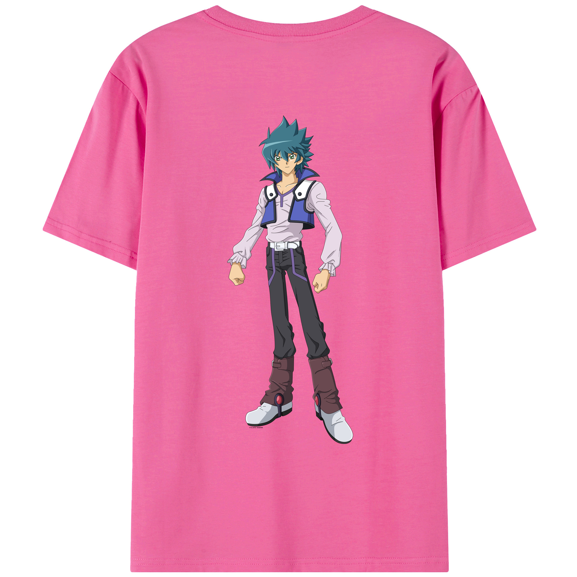 （画像用） 遊☆戯☆王 Yu-Gi-Oh! レディース半袖Tシャツ(バックプリント)